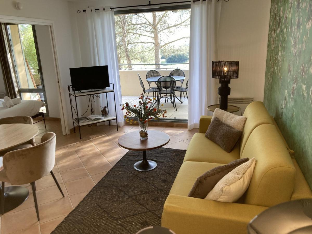 La Perle Du Golf -Magnifique Vue Clim Linge Golf Saumane 6P Piscine Tennis Eksteriør billede
